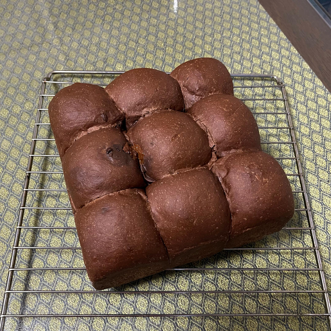 奶油巧克力吐司