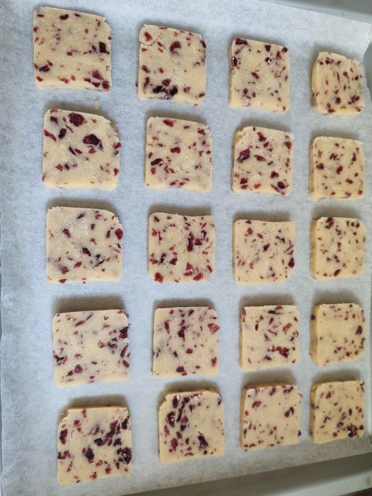 低糖少油版蔓越莓饼干