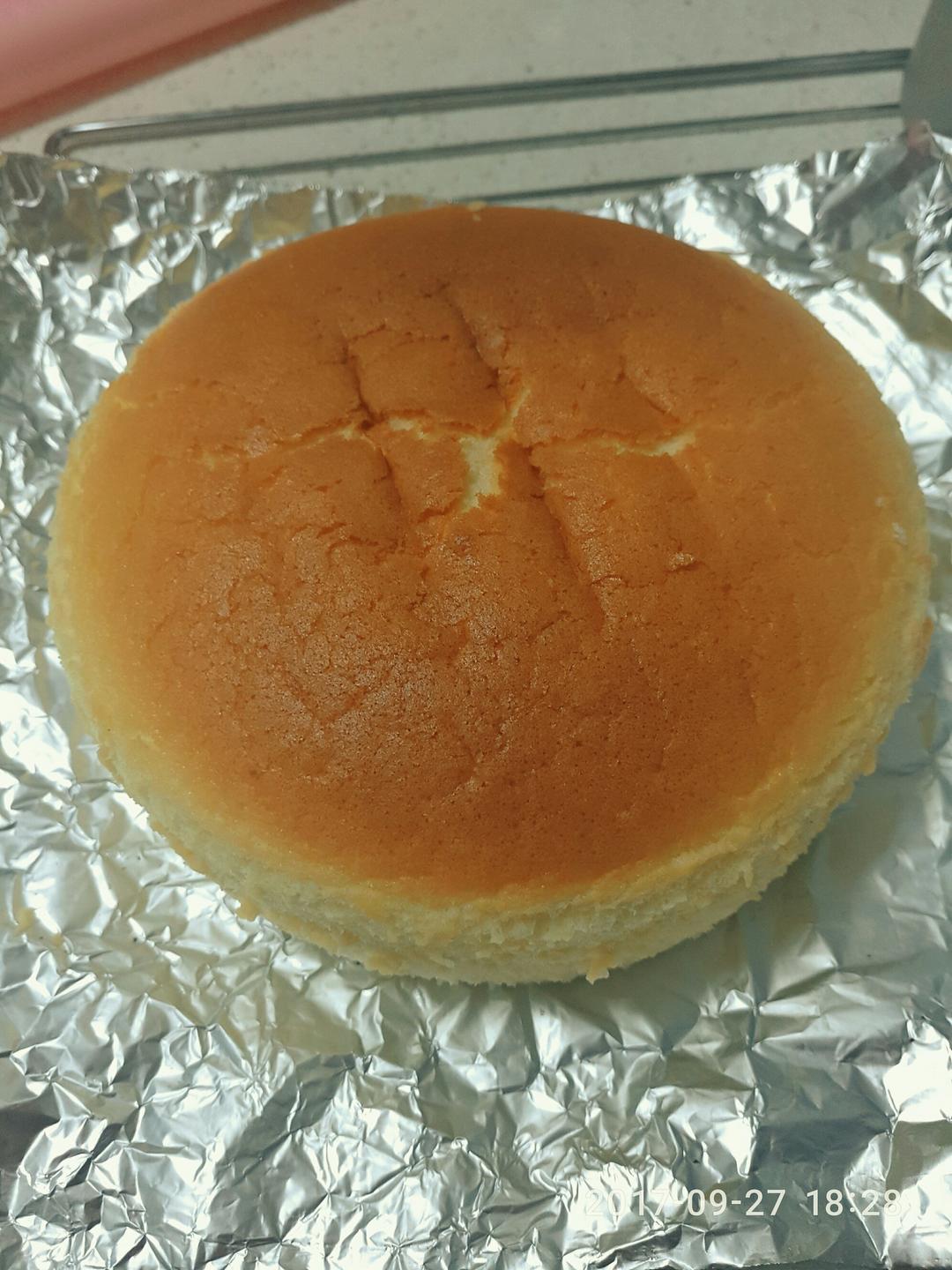 消耗淡奶油:仿乳酪蛋糕  〖6寸  超详细哦~〗