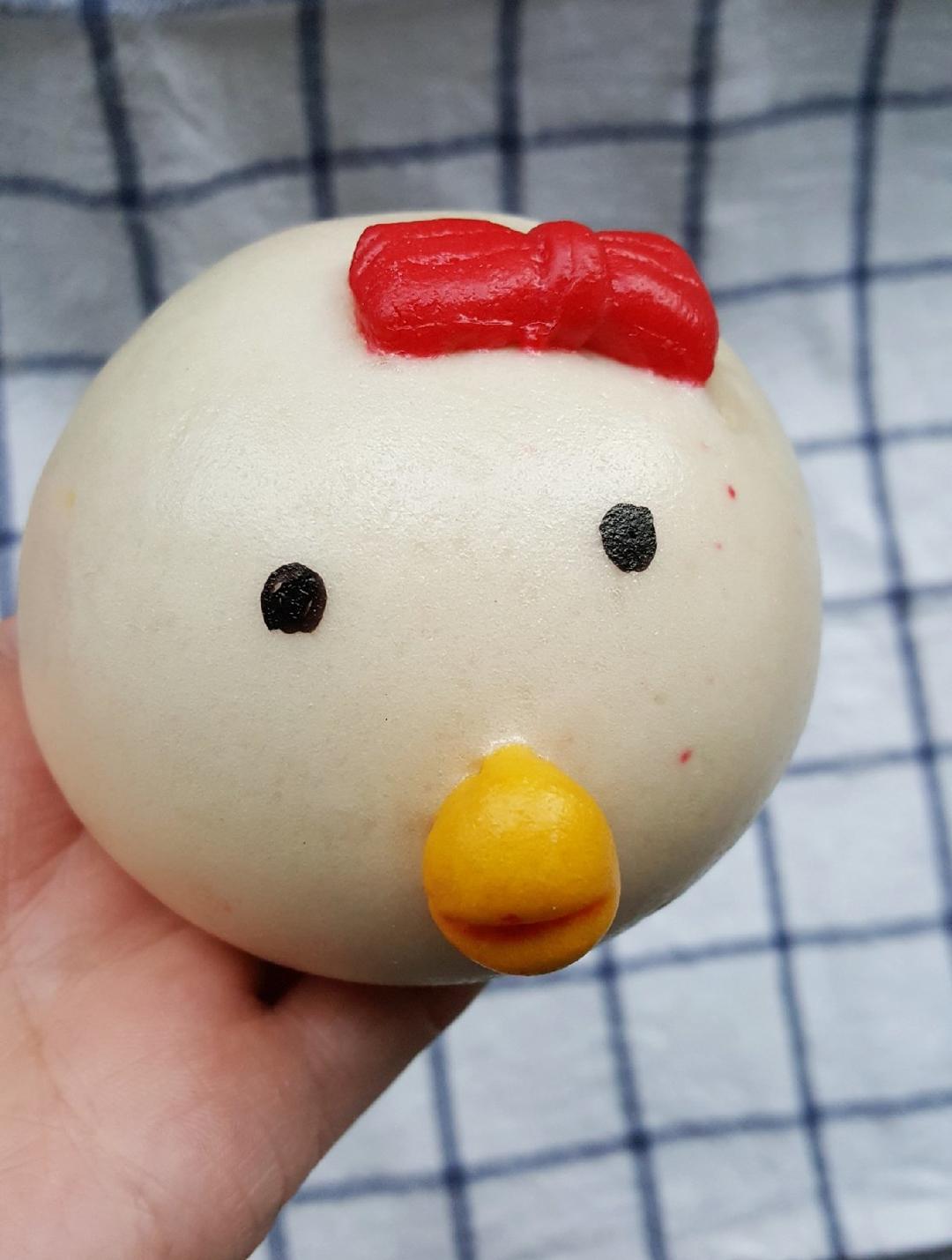 芷菲做的小鸡馒头