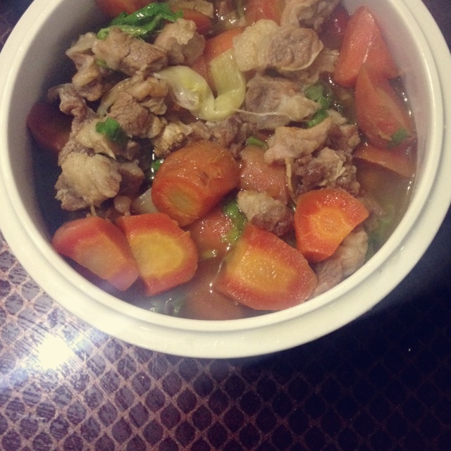 牛肉萝卜汤