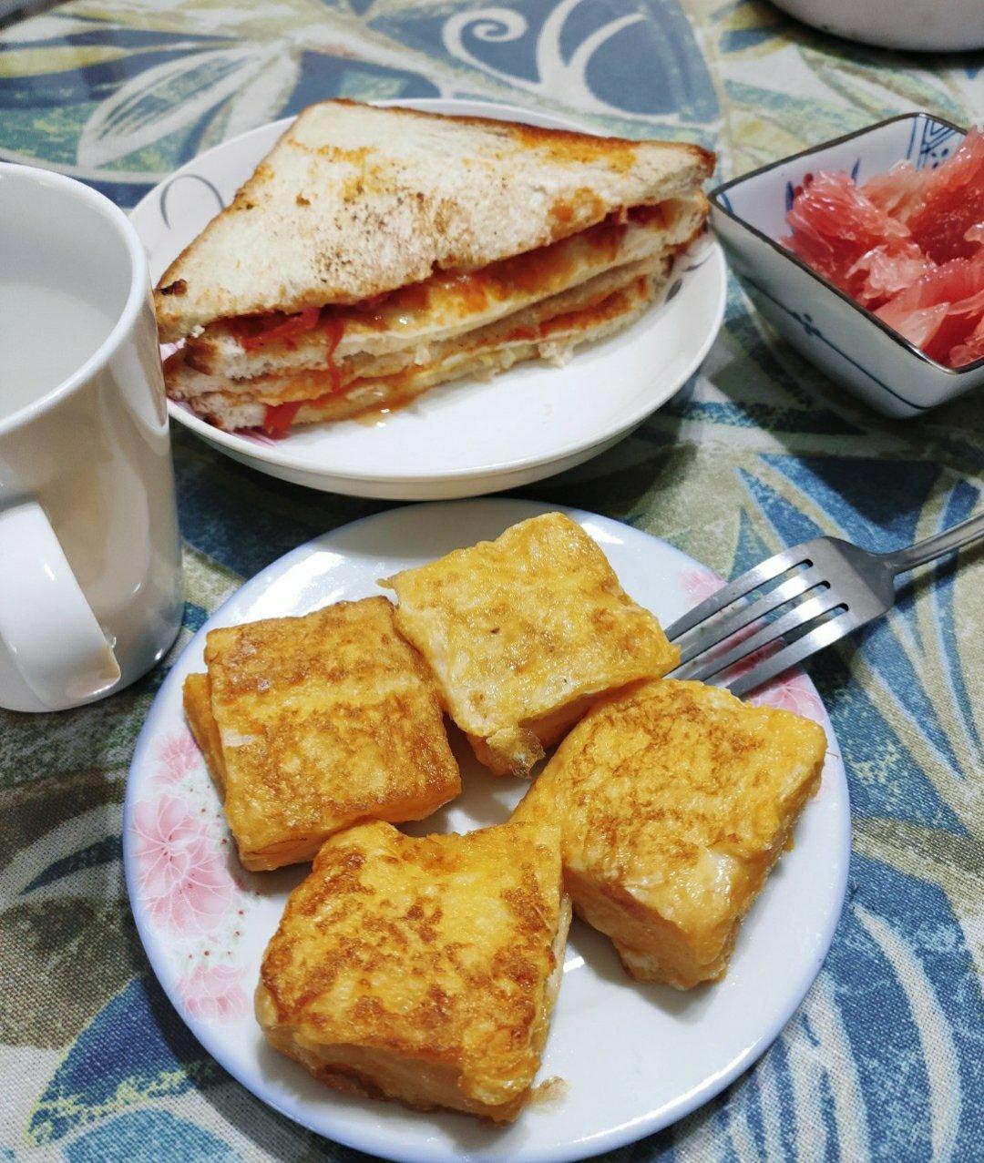 简单快手蔬菜鸡蛋煎饼