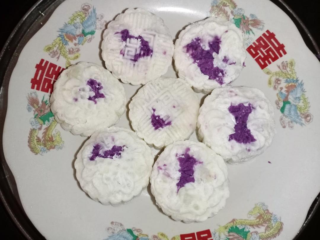 枕上书同款 无忧糕 (紫薯山药糕)