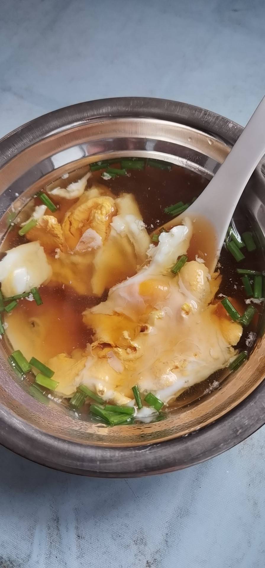 早餐水煮荷包蛋