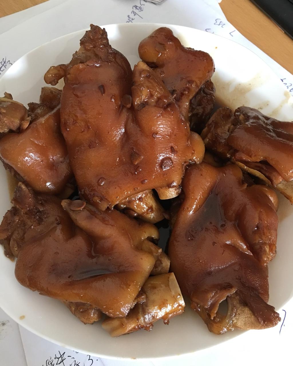 tong91115做的秘制脱骨酱猪蹄---内附视频(脱骨秘诀大起底get!