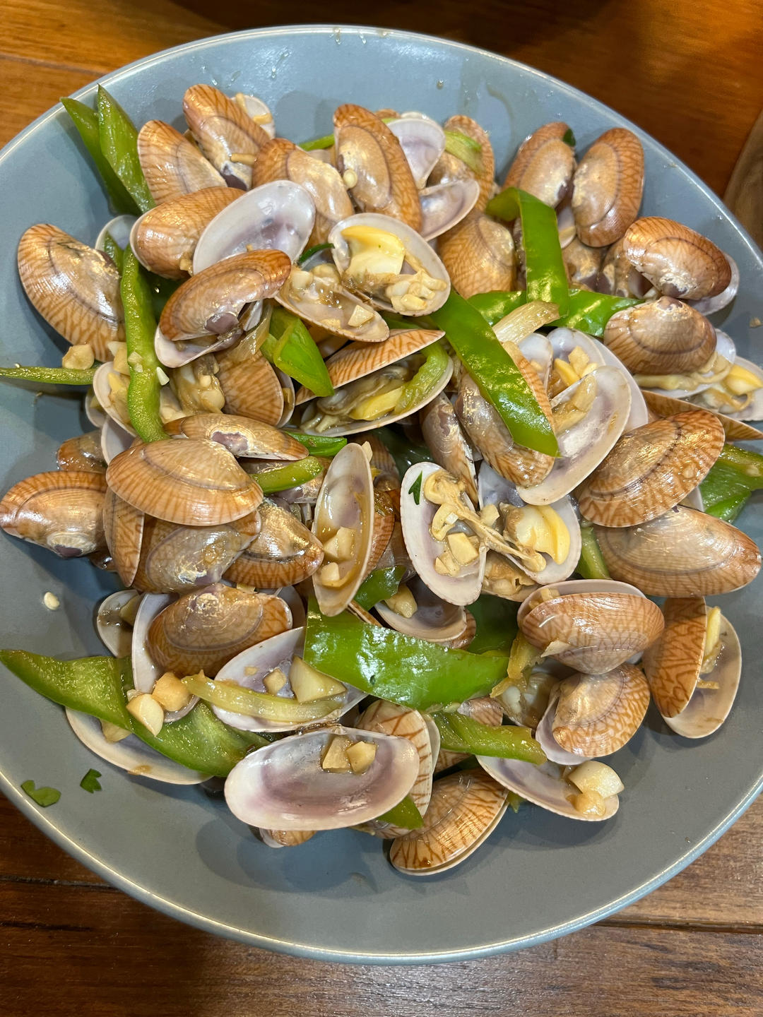 5分钟快手菜❗️秒杀路边摊爆炒花甲～好吃到爆