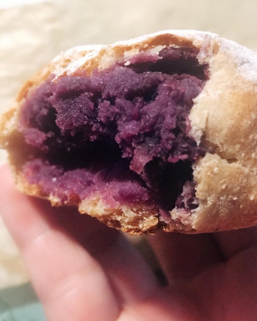 全麦紫薯芋泥欧包