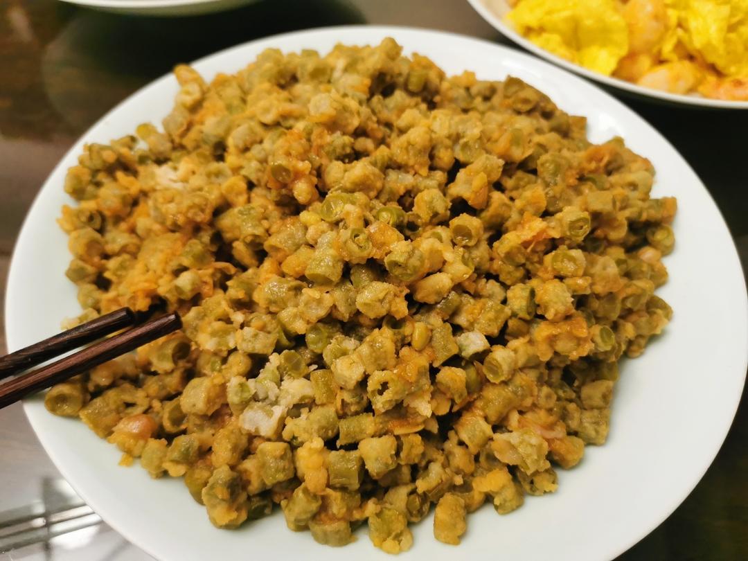 豆角蒸菜