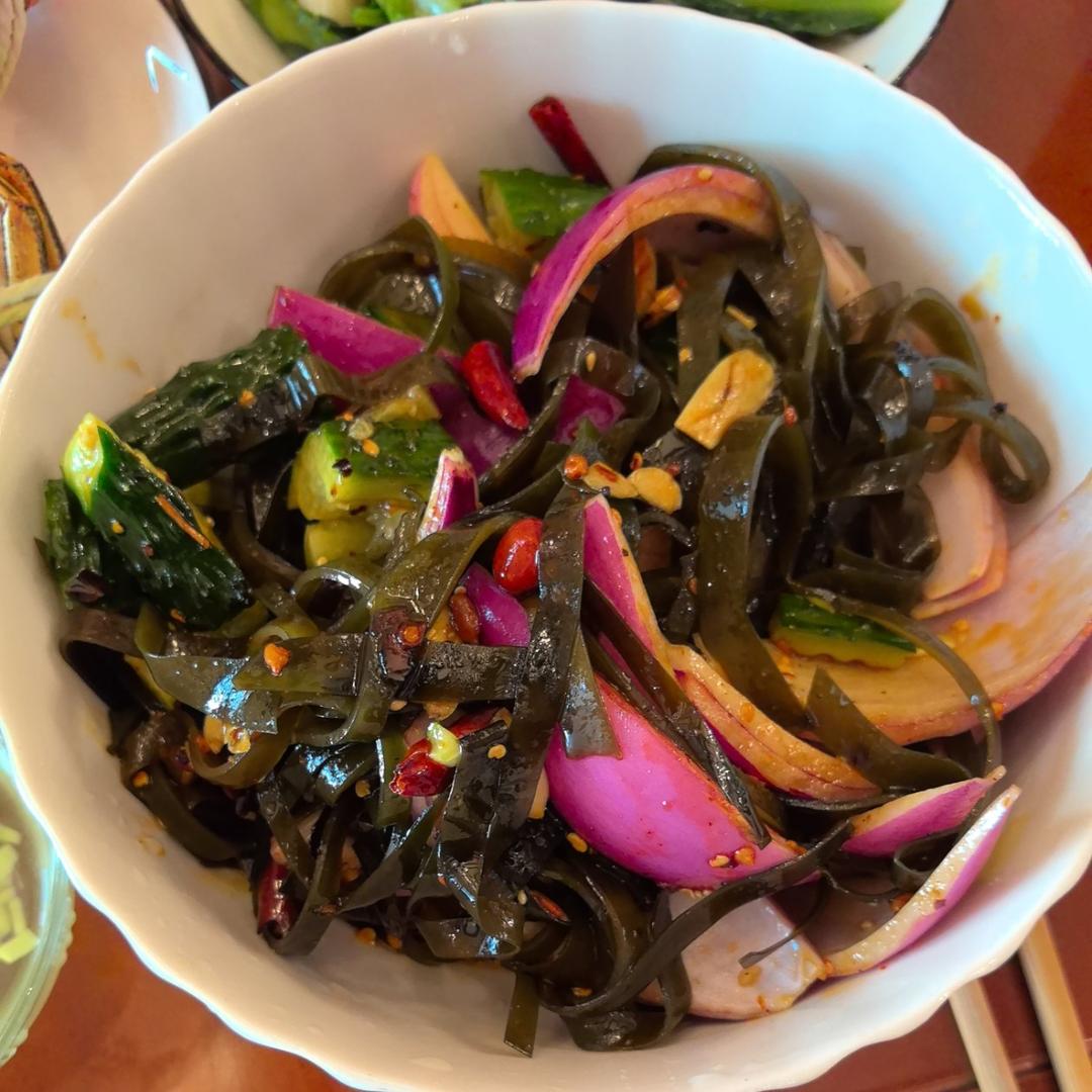 凉拌酸辣海带丝