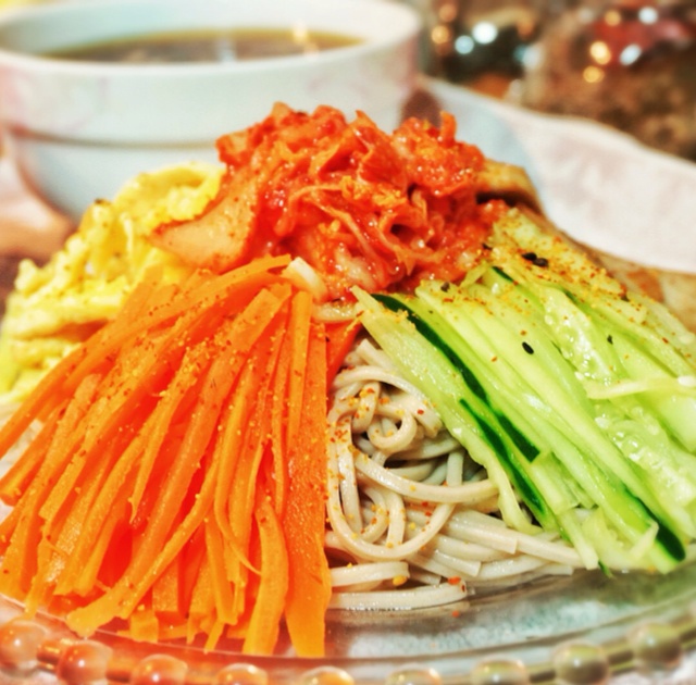 简易素冷面