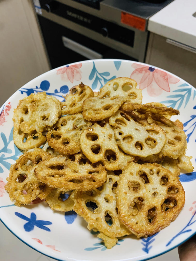 ㊙️香脆好吃的孜然香炸藕片，人见人爱‼️