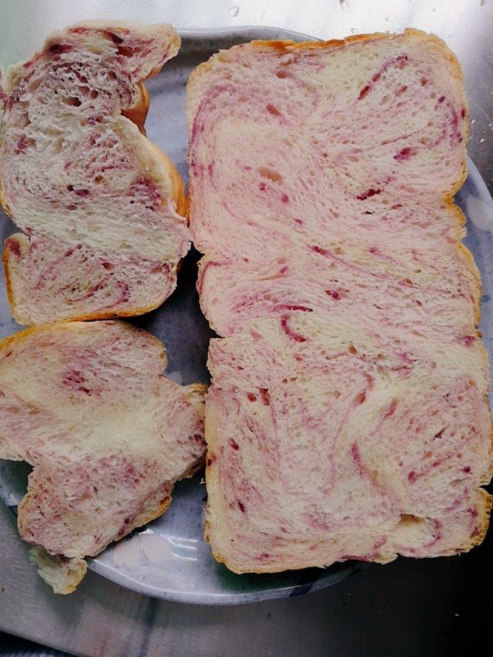 紫薯大理石吐司