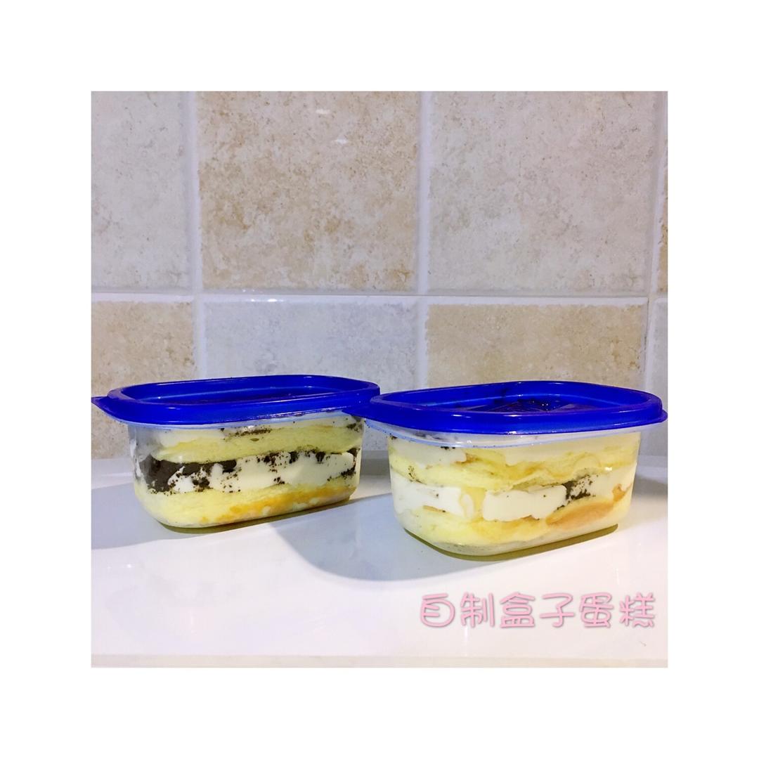 简单快手的便当饭盒水果盒子蛋糕