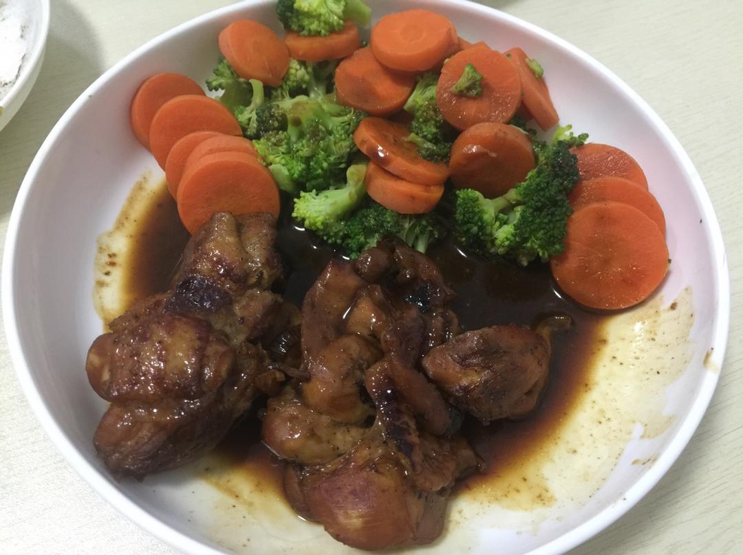照烧鸡腿饭