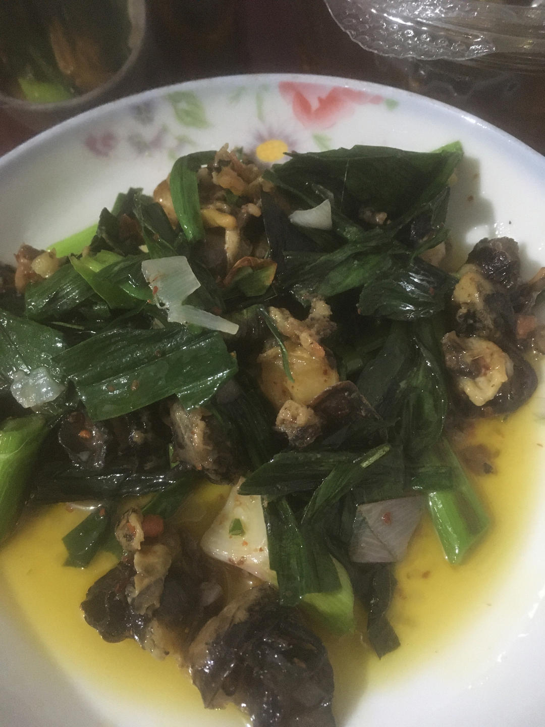 爆炒螺蛳肉
