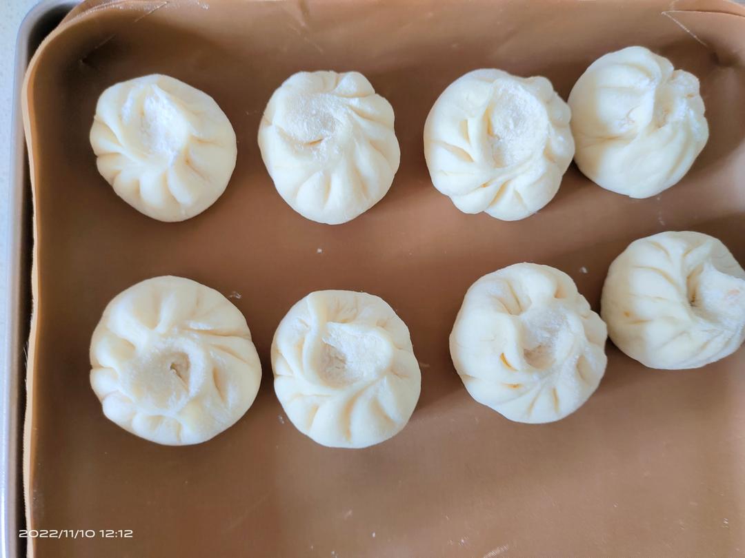 烫面馒头（一次发酵，个个水光肌）