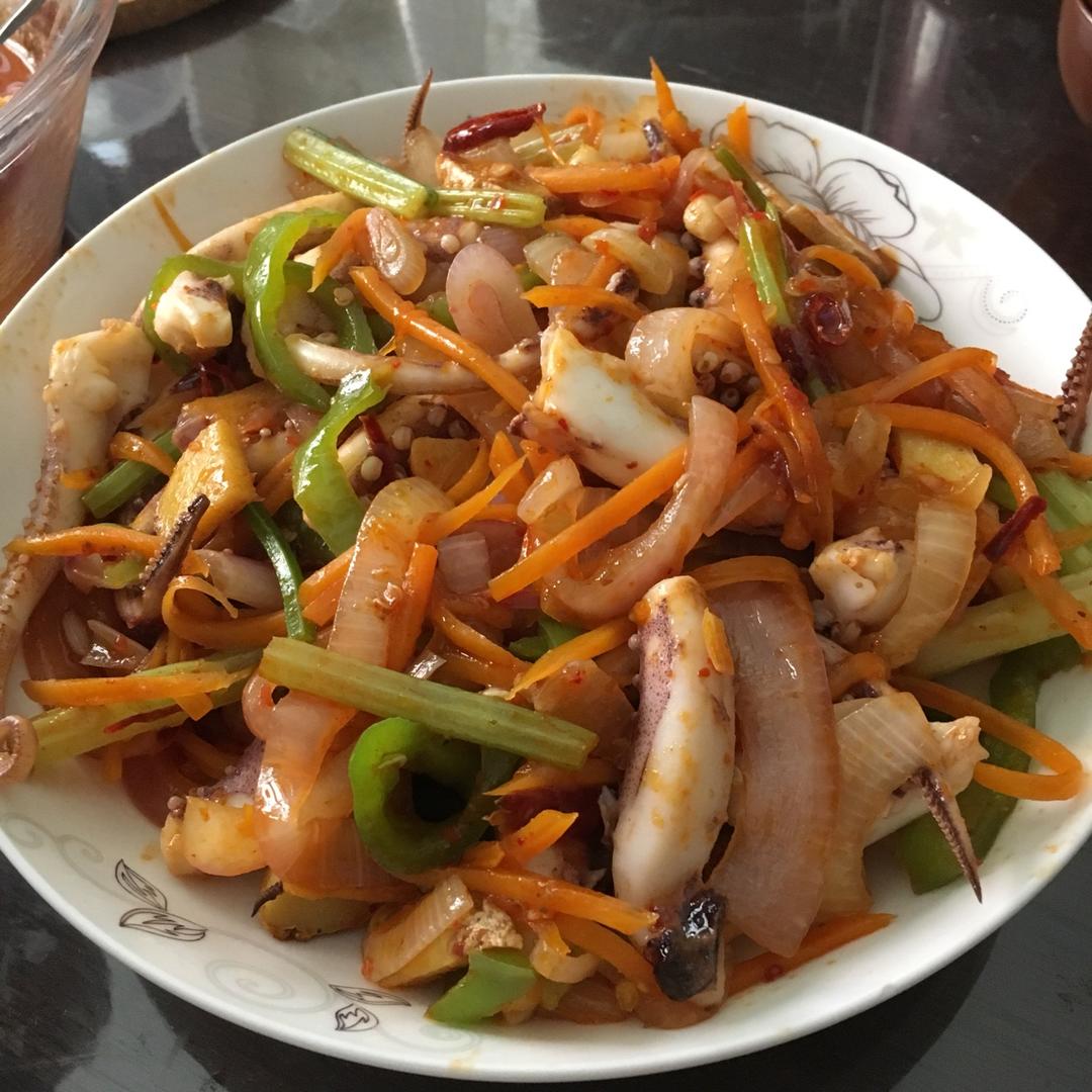 孜然鱿鱼