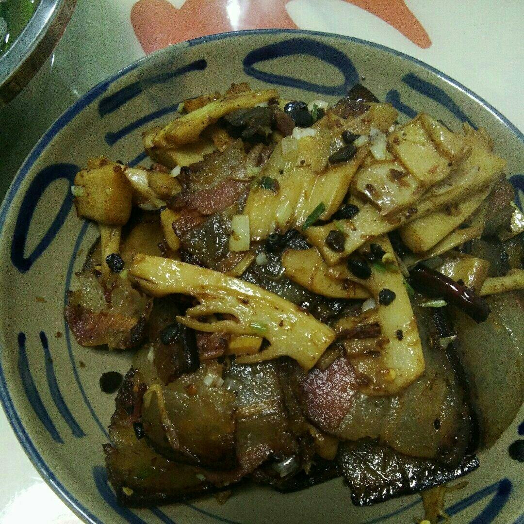 烟笋炒腊肉