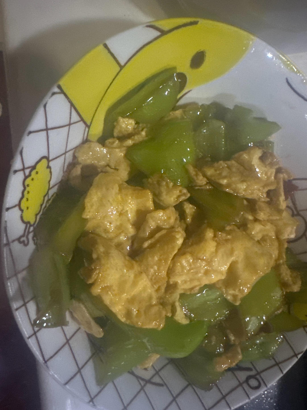 尖椒炒鸡蛋