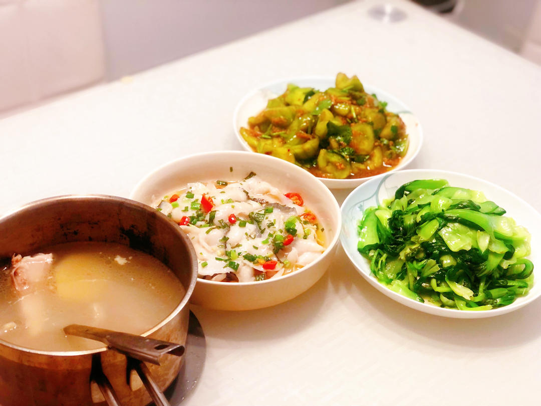 家里的午餐味道