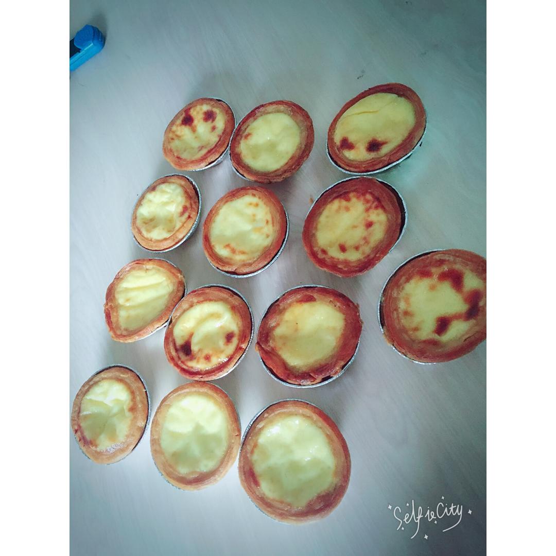 简版黄桃蛋挞