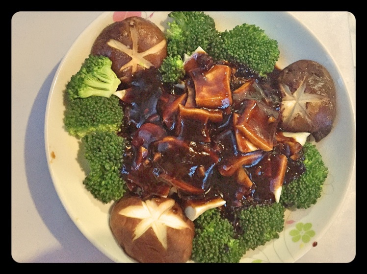 杏鲍菇扣西兰花