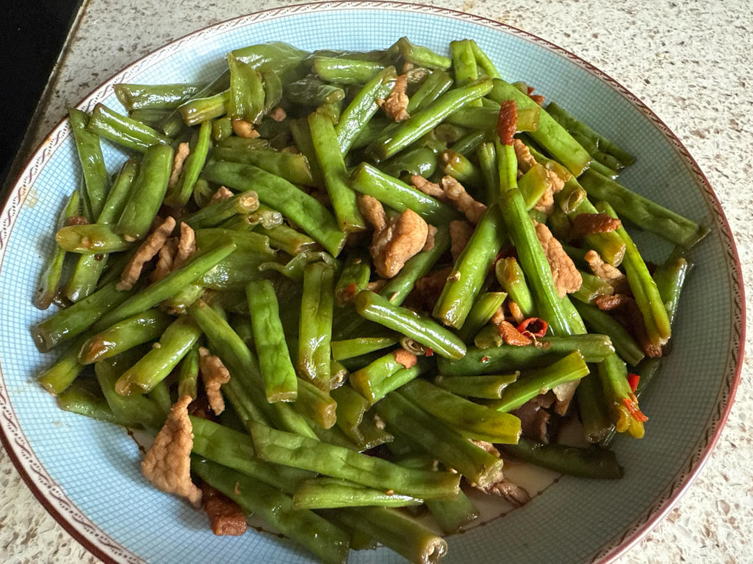 四季豆炒肉