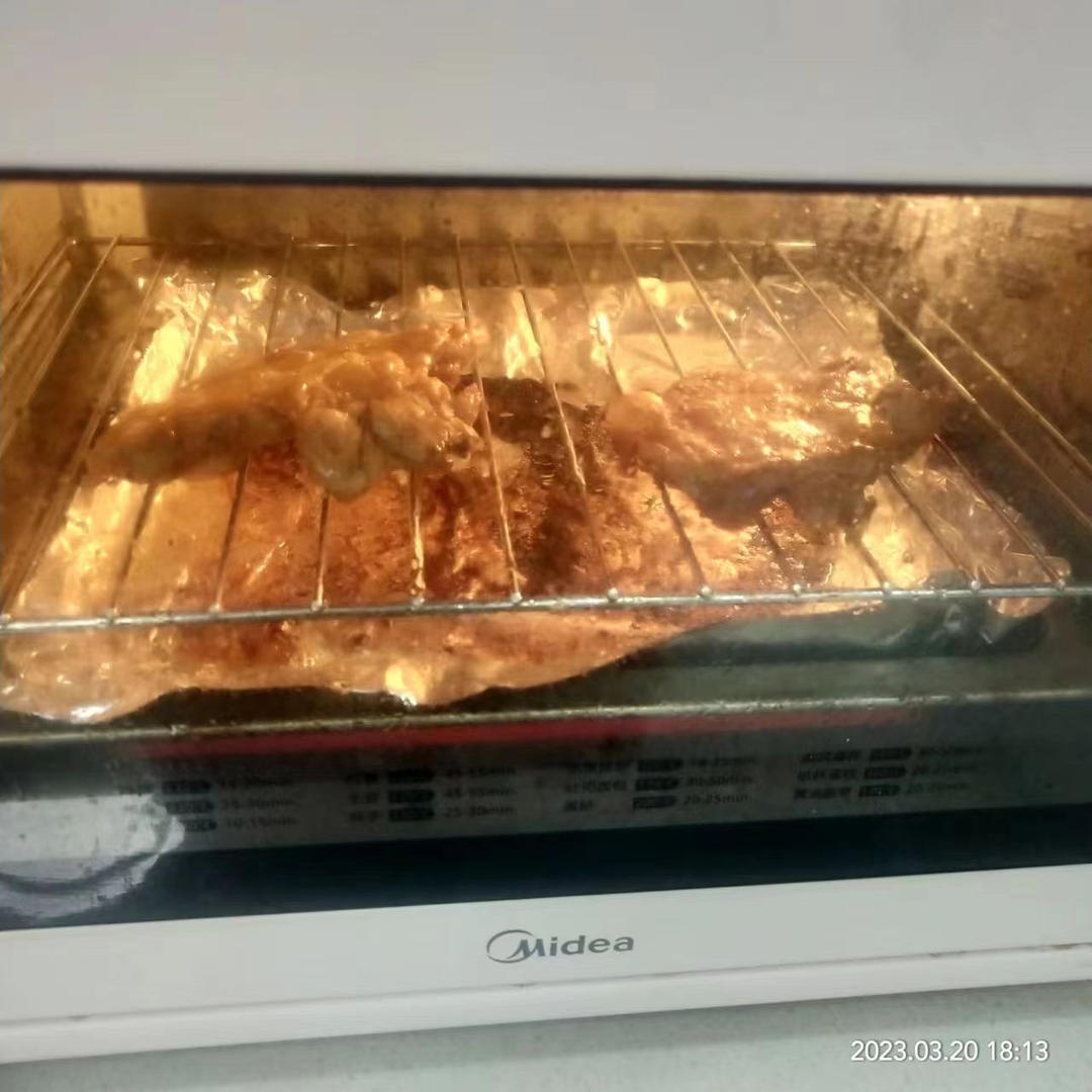 香烤琵琶腿（烤箱版）