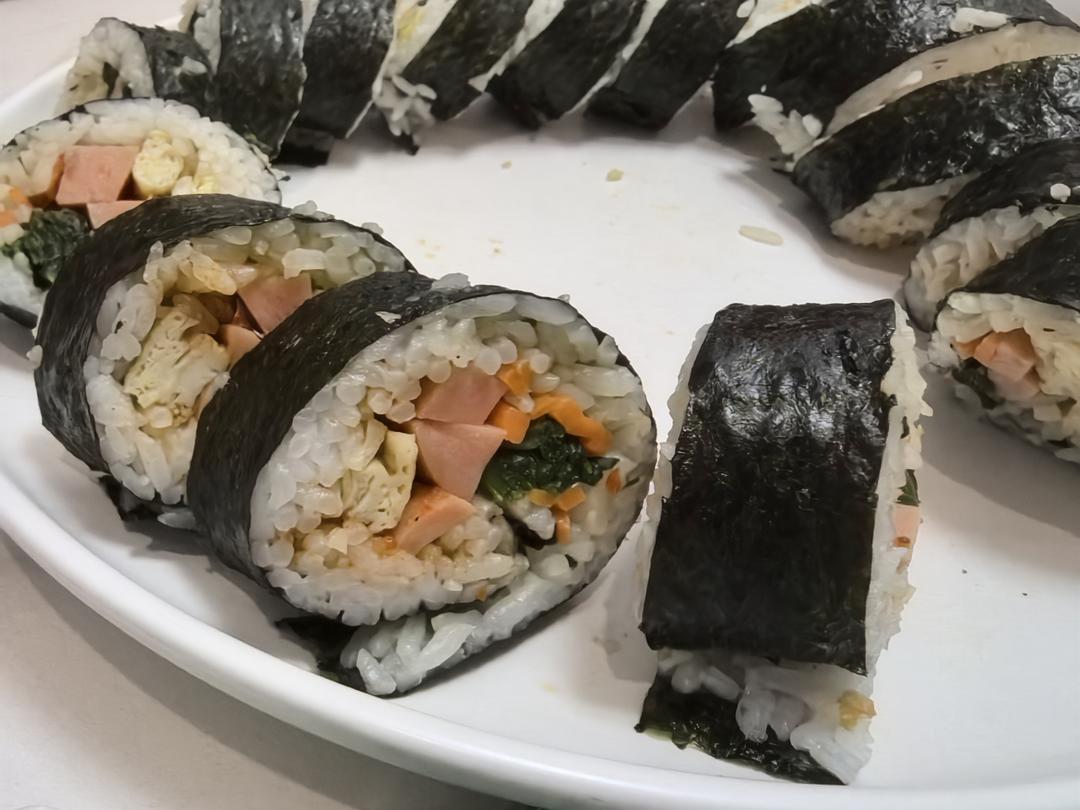 韩式紫菜包饭￨料超足
