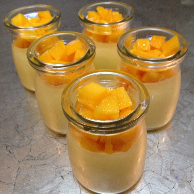 李小可做的芒果布丁