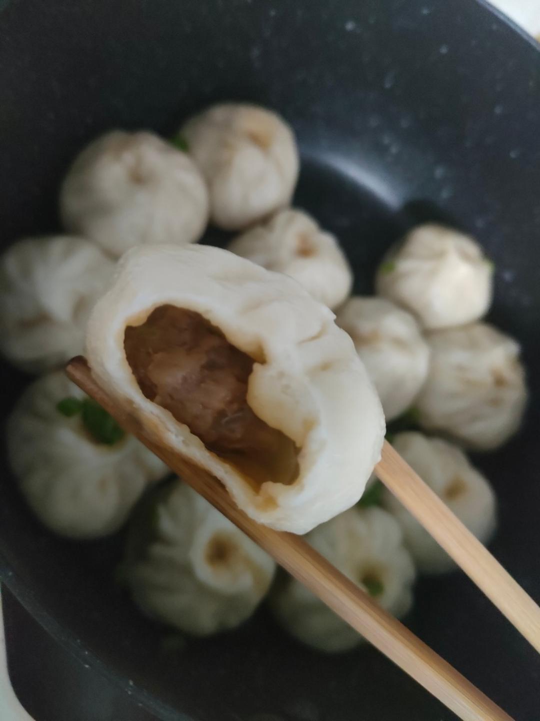 小时候的生煎包
