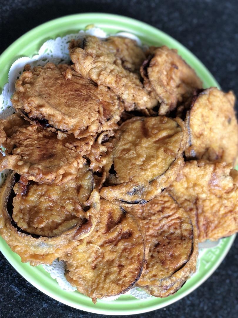 老丁的私房菜－炸茄盒