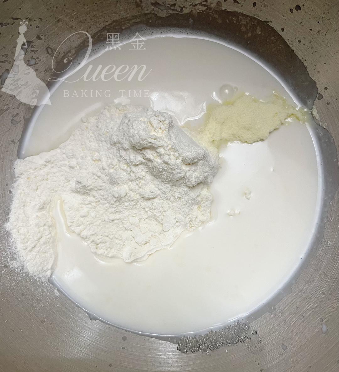 纯奶手撕吐司的做法 步骤1