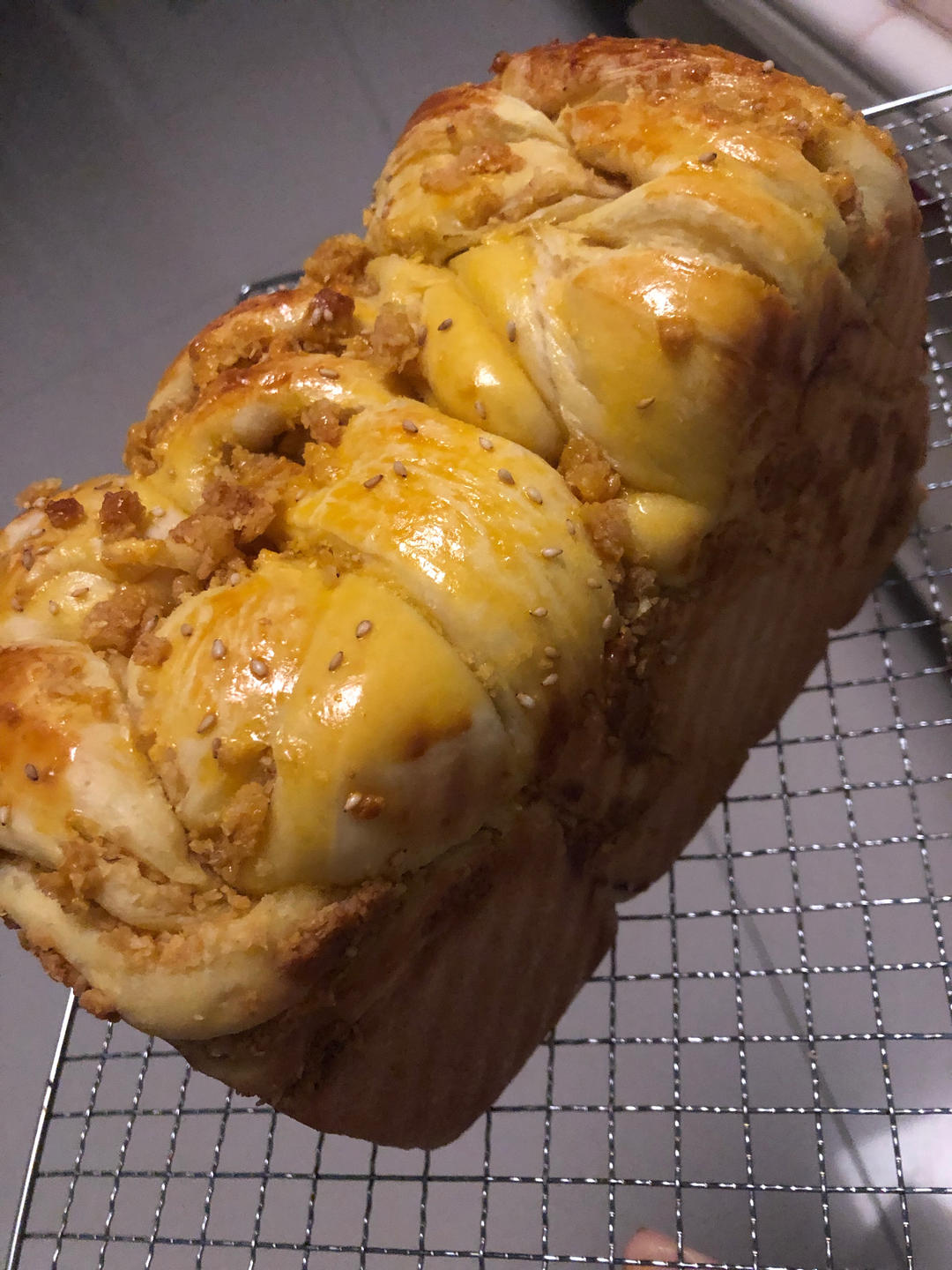 椰蓉满满吐司！幸福的味道。