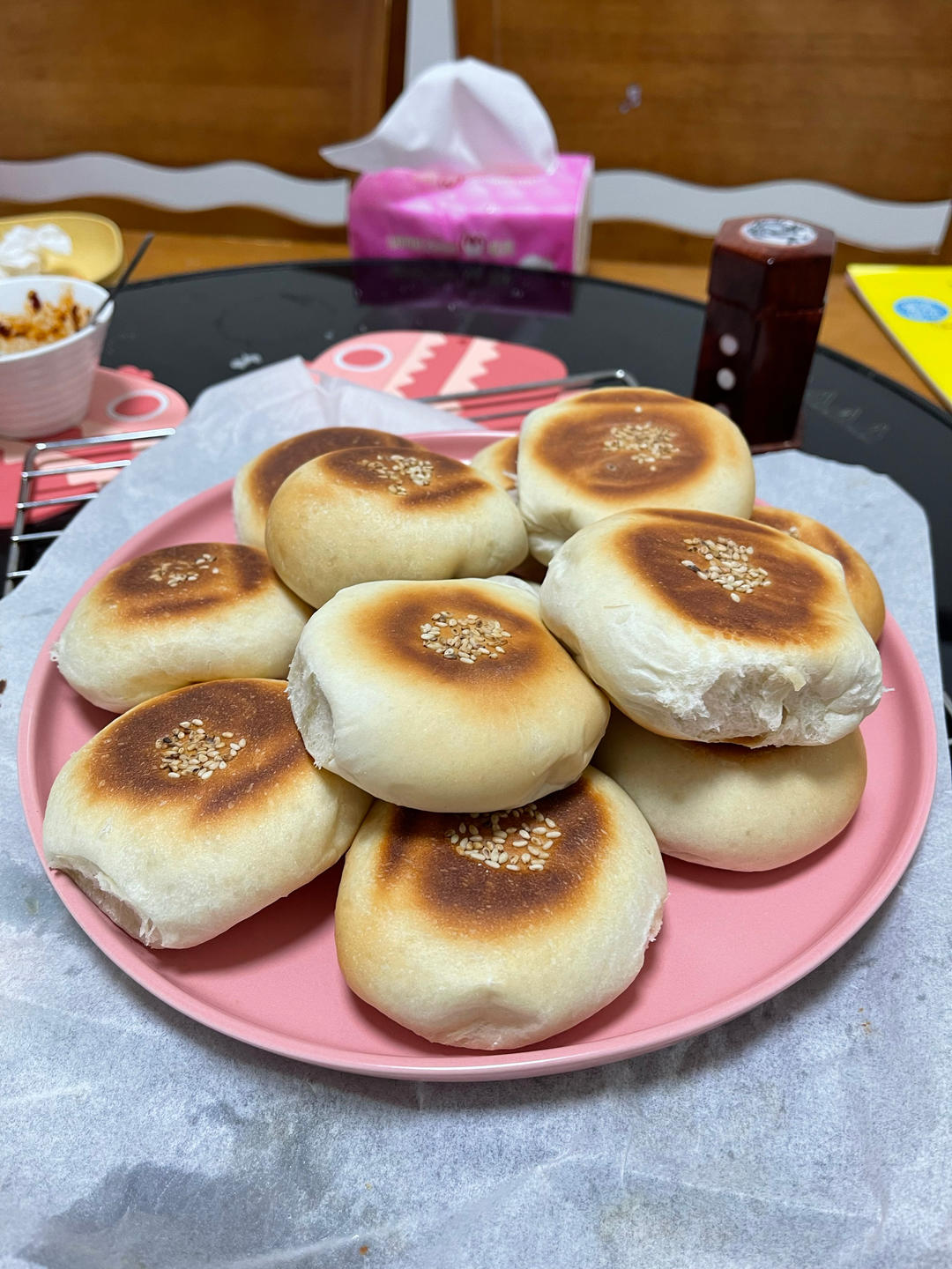 软噗噗的 芋泥包