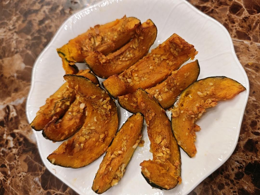 感谢网友配方❗这个法式蒜香烤南瓜太好吃了❗