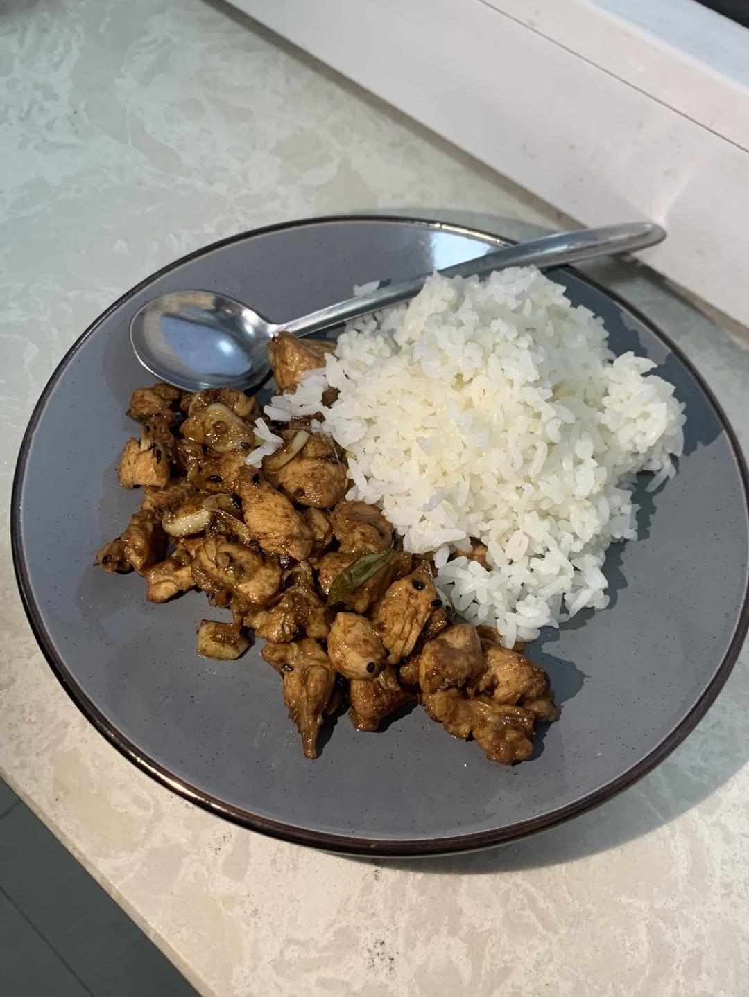 孜然蒜香鸡胸肉