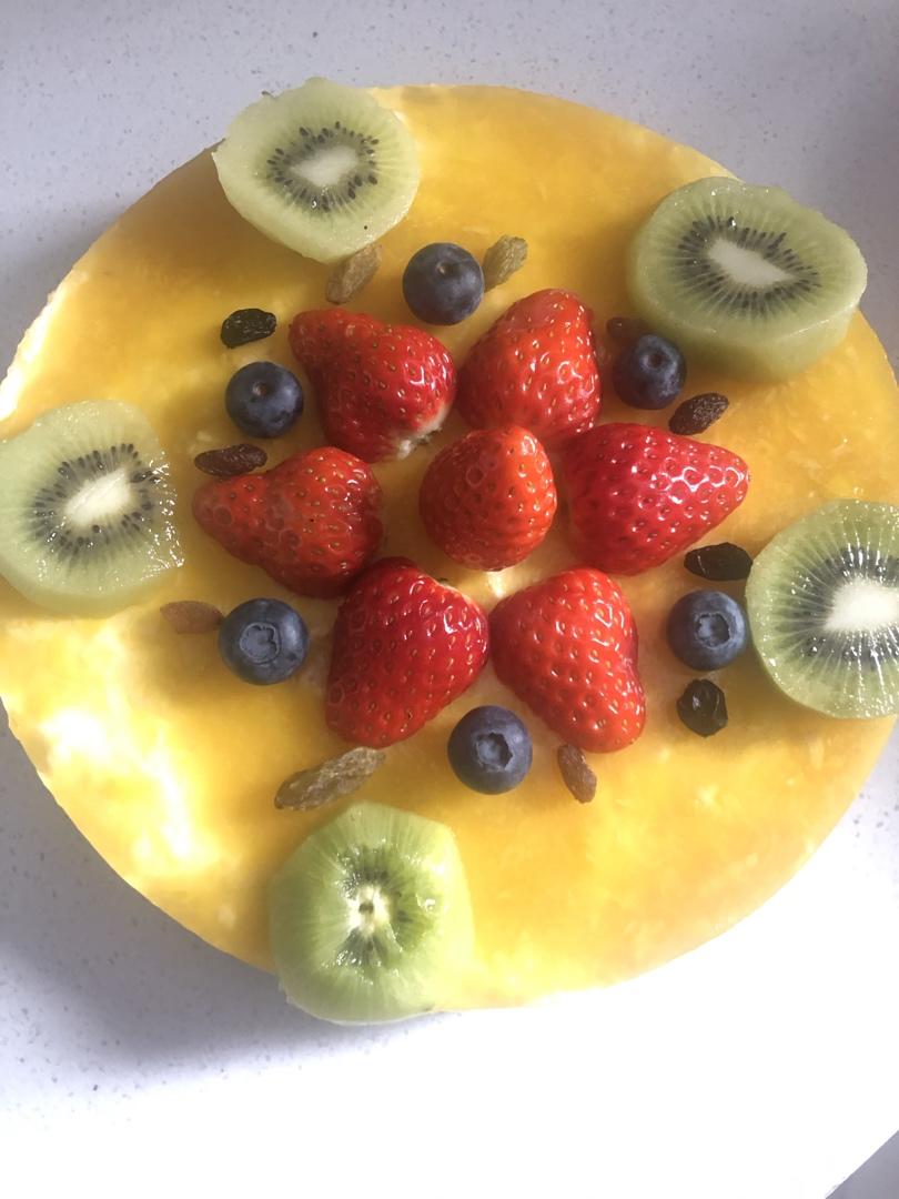 芒果慕斯蛋糕8寸