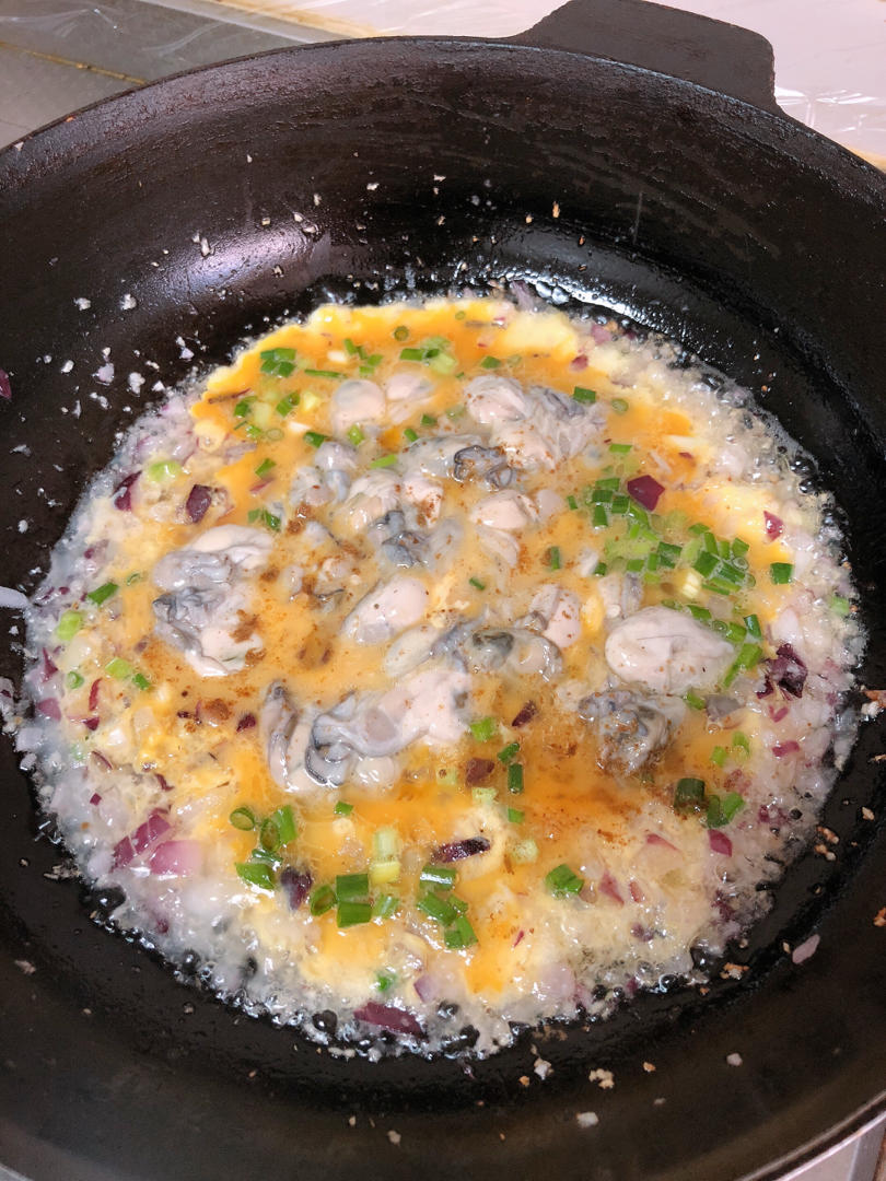 蚝烙【蚝烙煎】香煎牡蛎 海蛎煎