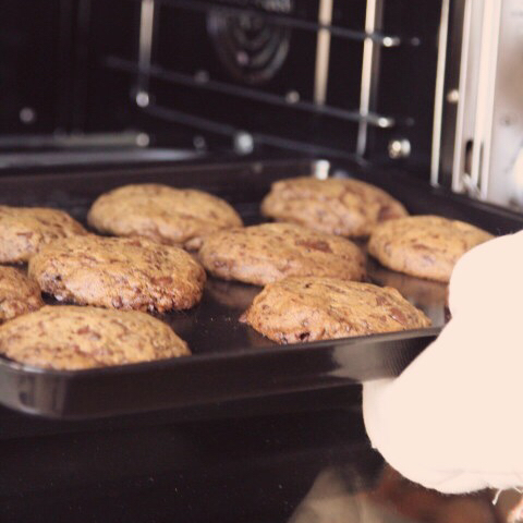 香草海盐巧克力大曲奇