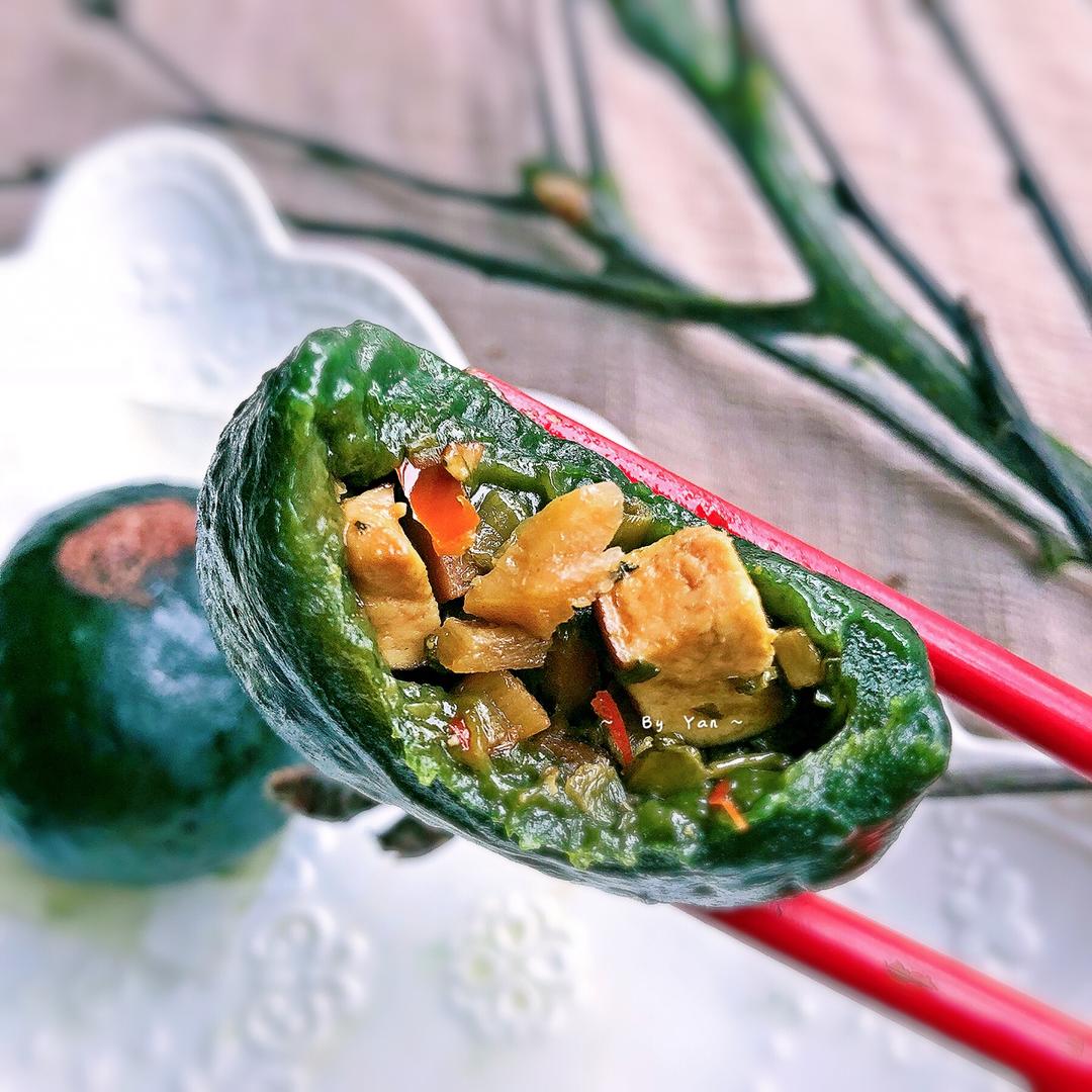 超详细的三种口味青团.清明果.艾果