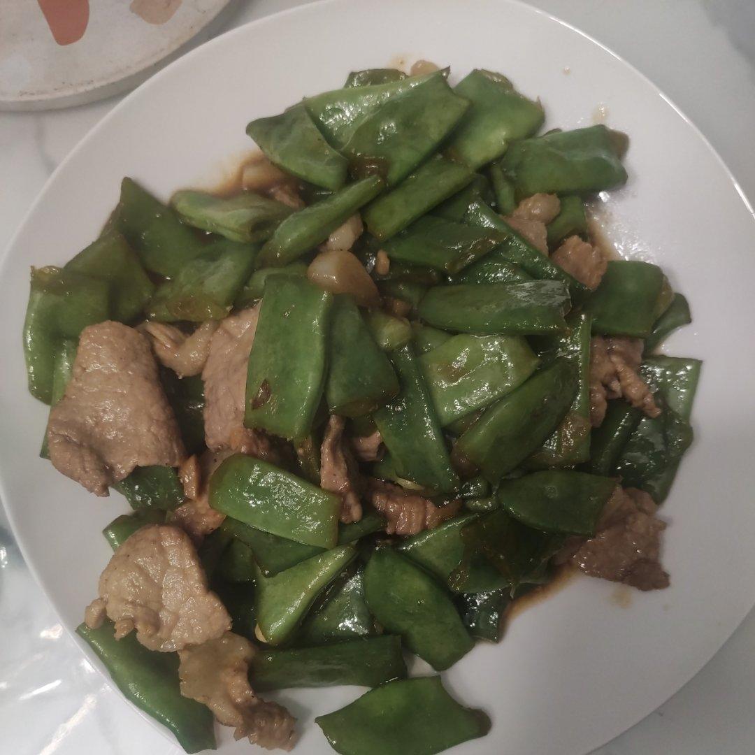 家常豆角炒肉
