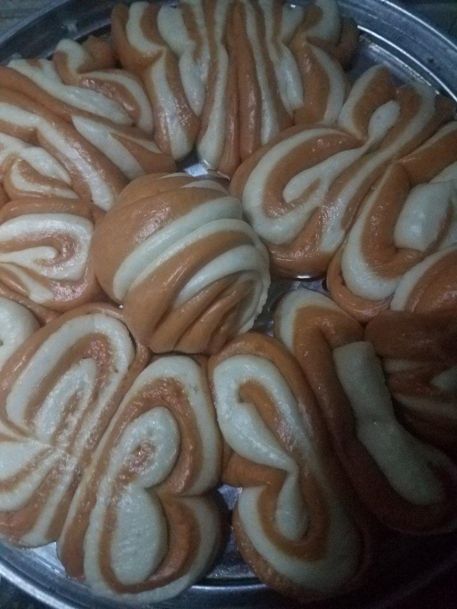 发酵面团—菊花包（内附小视频）