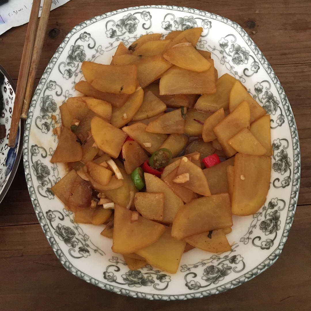 比肉都好吃的青椒炒土豆片😋简单又美味❗️