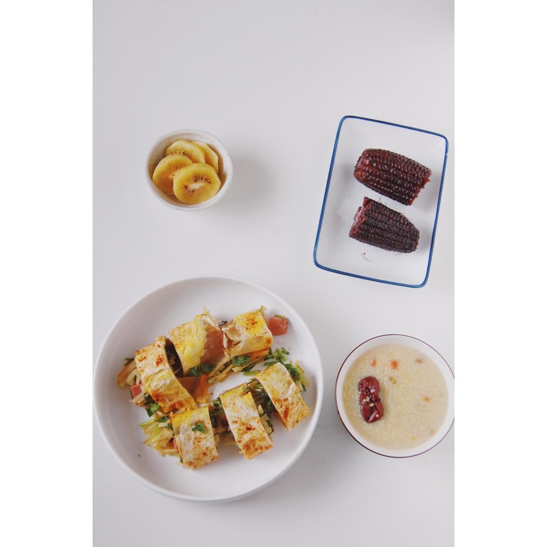 晰呱派的营养早餐