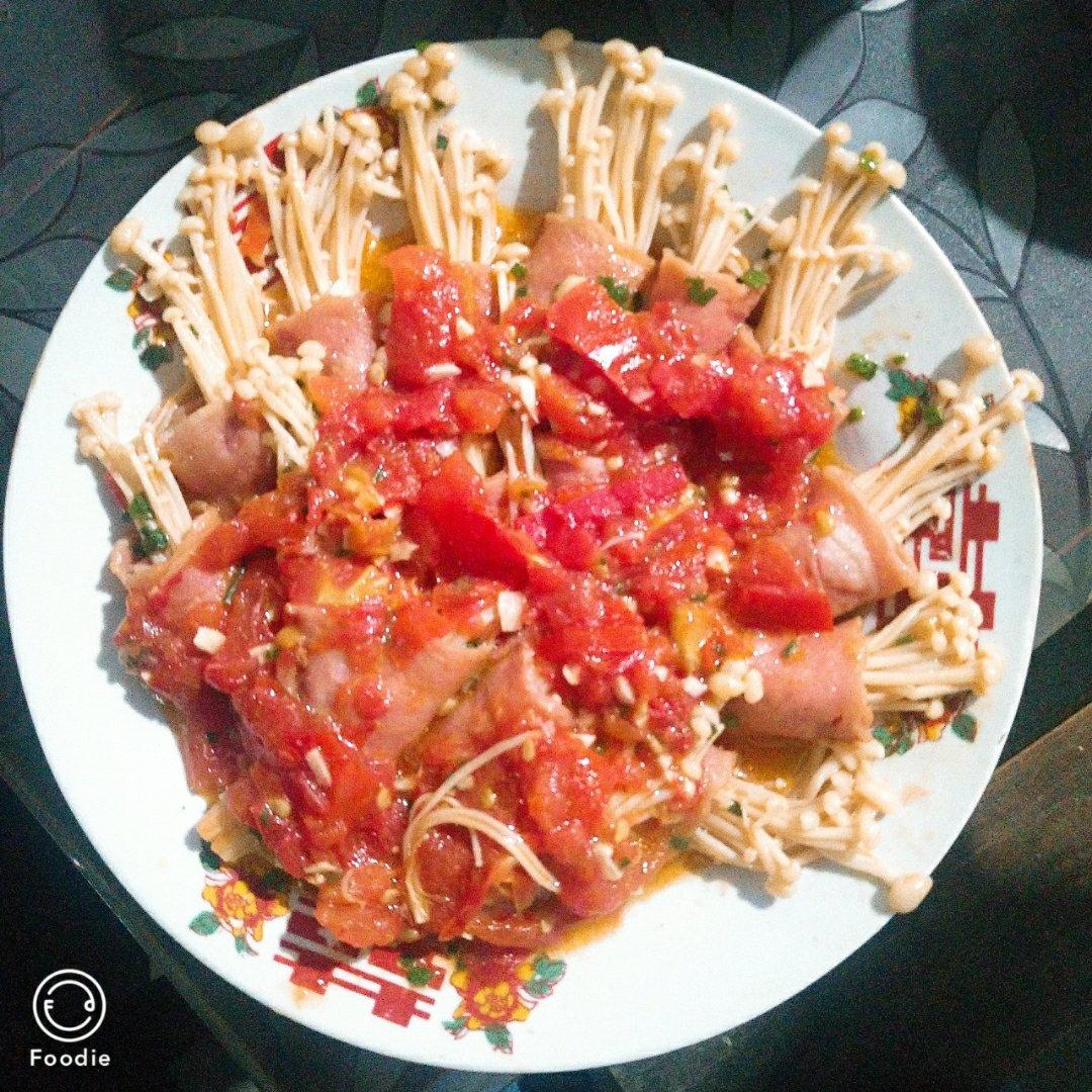 金针菇培根卷