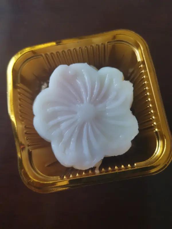 🍑蜜桃奶酪冰皮月饼，这个配方三天都不硬❗