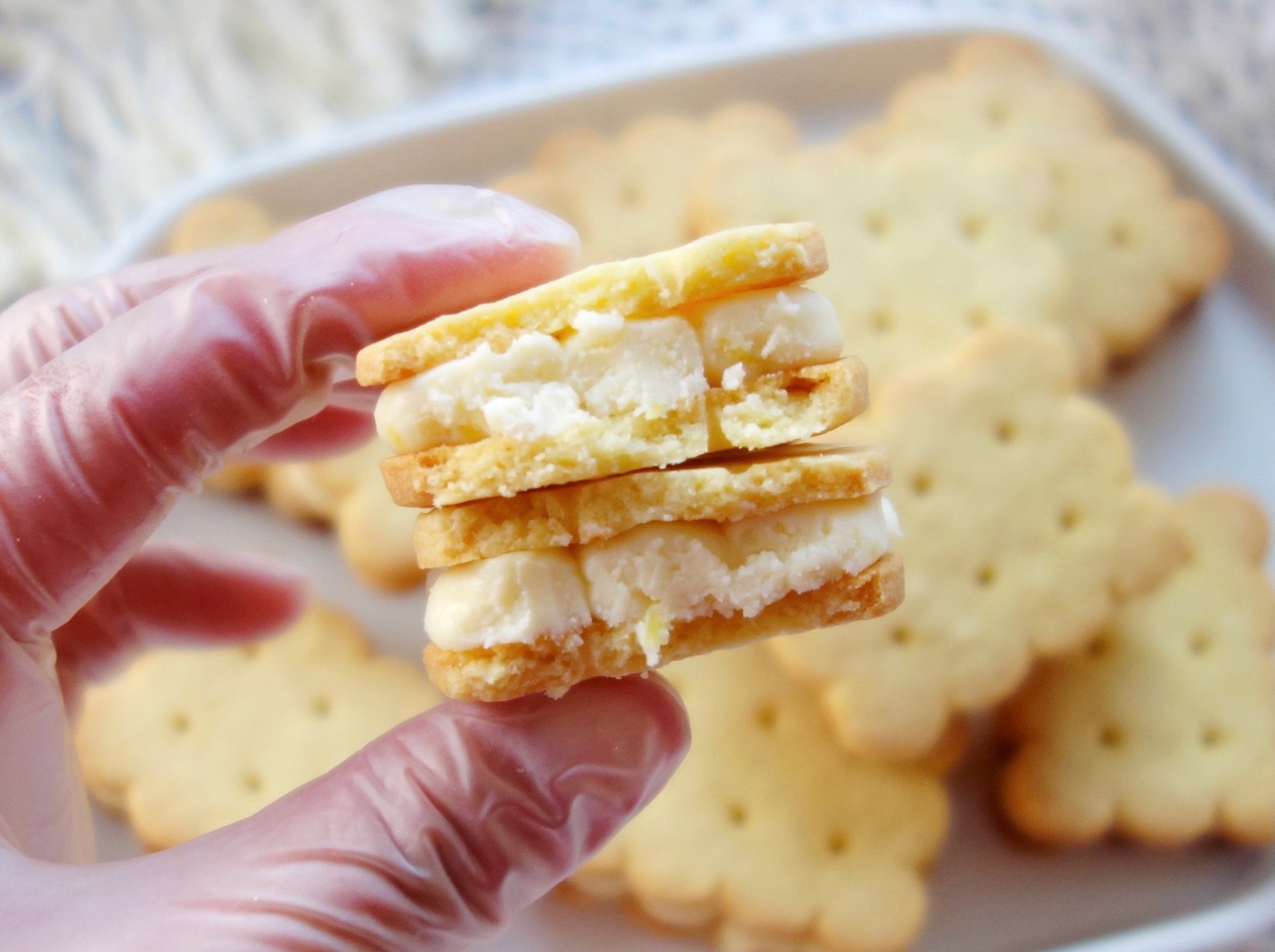 酸甜清爽❗️好吃不腻❗️🍋柠檬乳酪夹心饼干❗️的做法 步骤22