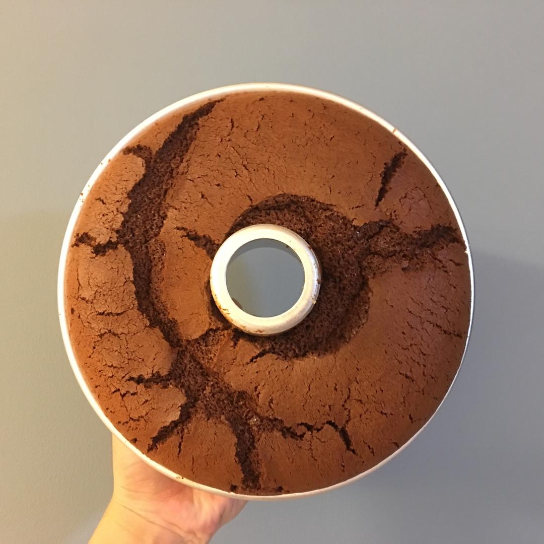 黄油可可戚风蛋糕【视频】