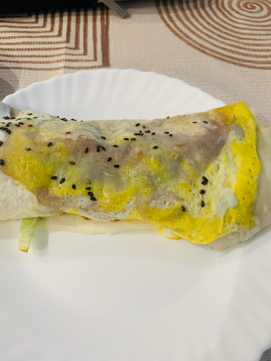 秒杀早餐摊不破皮大煎饼，步骤超详细